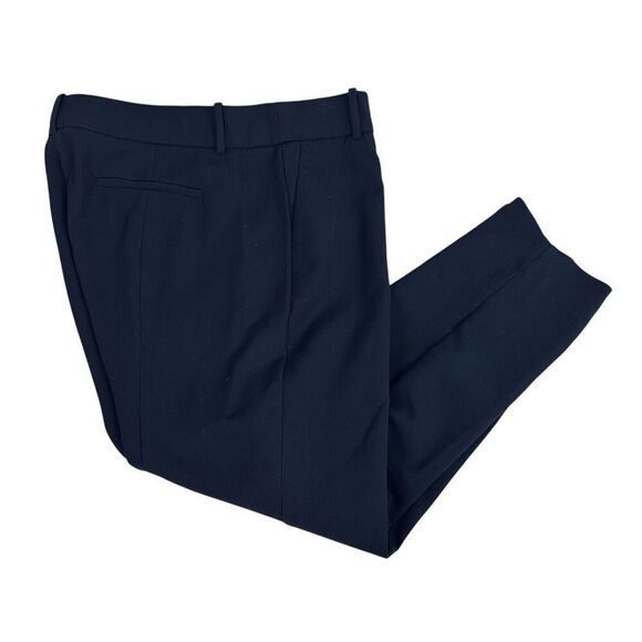 J. Crew Cameron slim crop Blue pant size 16 - Picture 1 of 7